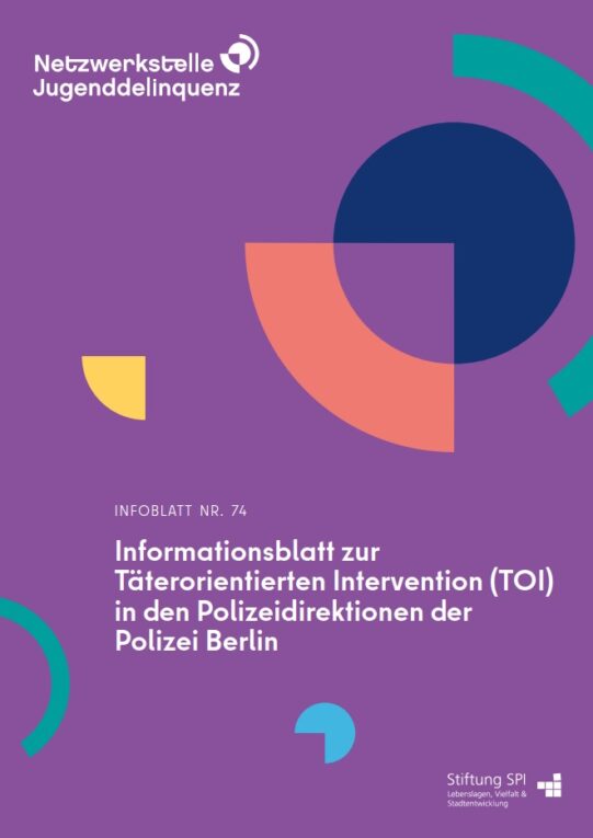 Infoblatt 74: Täterorientierte Intervention (TOI) in Berlin